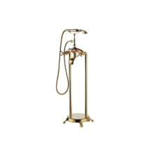 New Bathroom Freestanding Clawfoot Tub Faucet With Telephone Shower Head